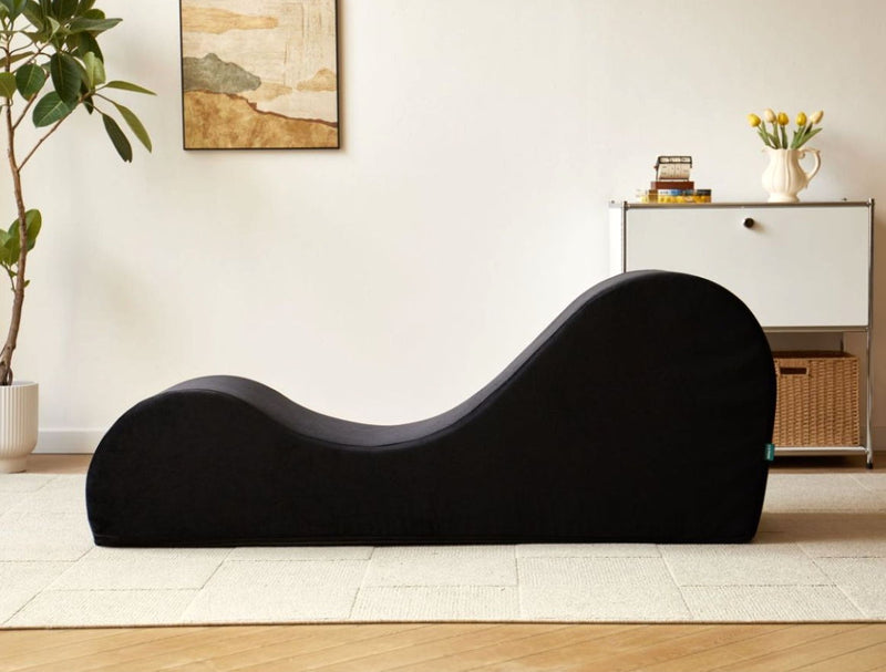 Solace - Chaise Lounge Chair Relaxation, Ergonomic Design With Soft Yet Firm High Density Foam Core