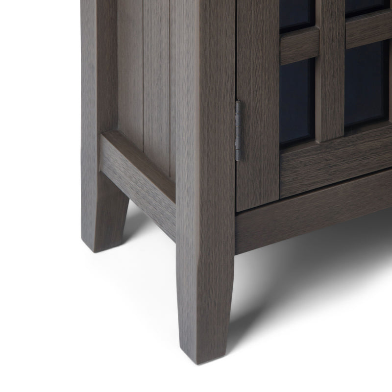 Bedford - Low Storage Media Cabinet - Farmhouse Gray