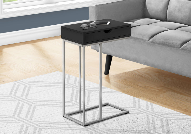 Accent Table, C - Shaped Contemporary & Modern Design