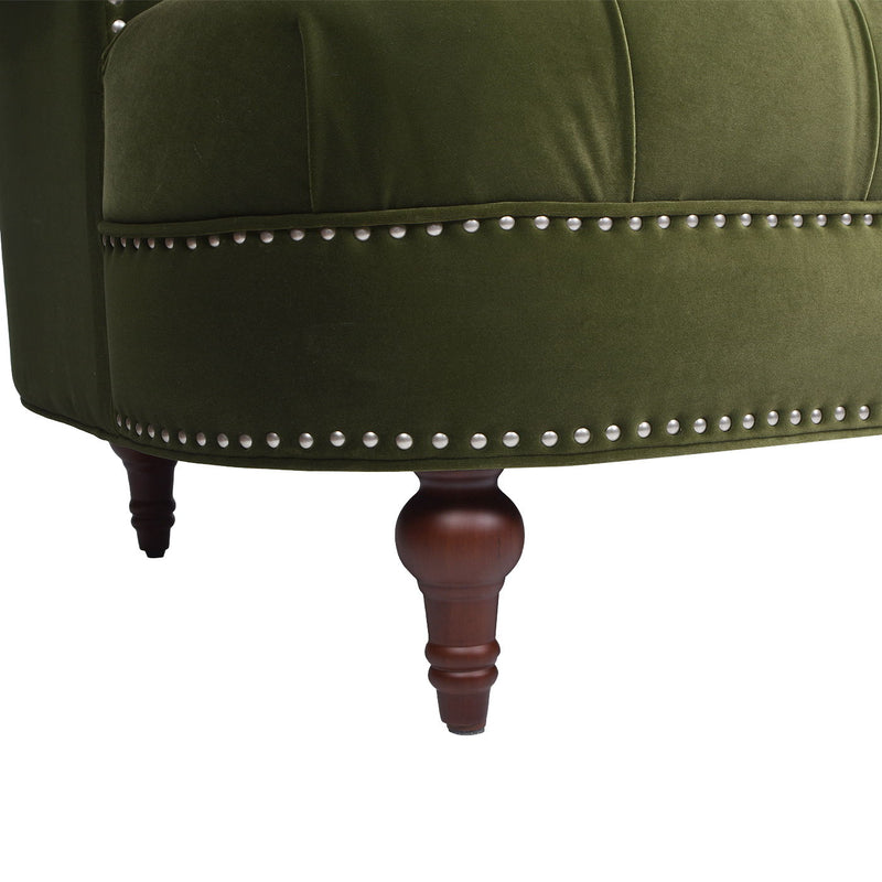 La Rosa - Victorian Chesterfield Tufted Sofa