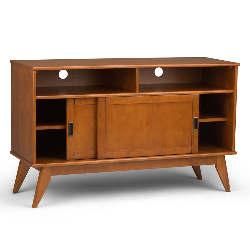 Draper - Handcrafted Mid Century Low TV Media Stand