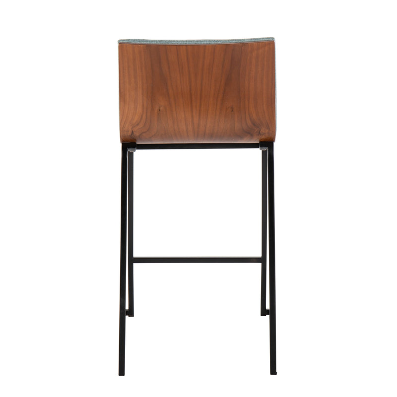 Mason Mara - Contemporary Fixed Height Quality Counter Stool (Set of 2)