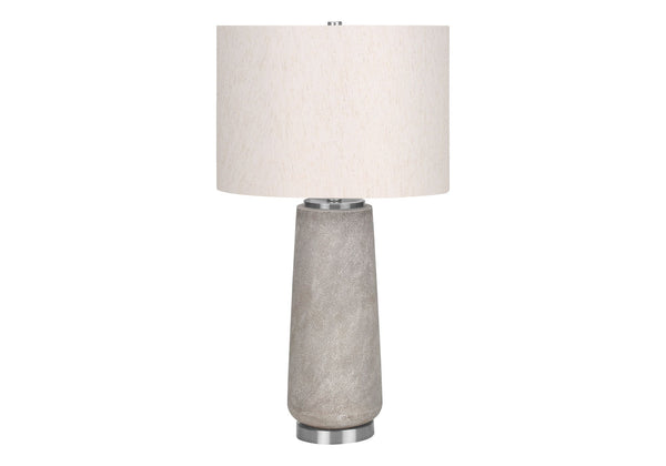 Lighting, Table Lamp, Resin, Modern - Gray