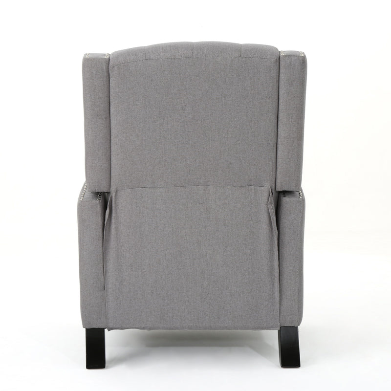 Classic Fabric Push Back Chair