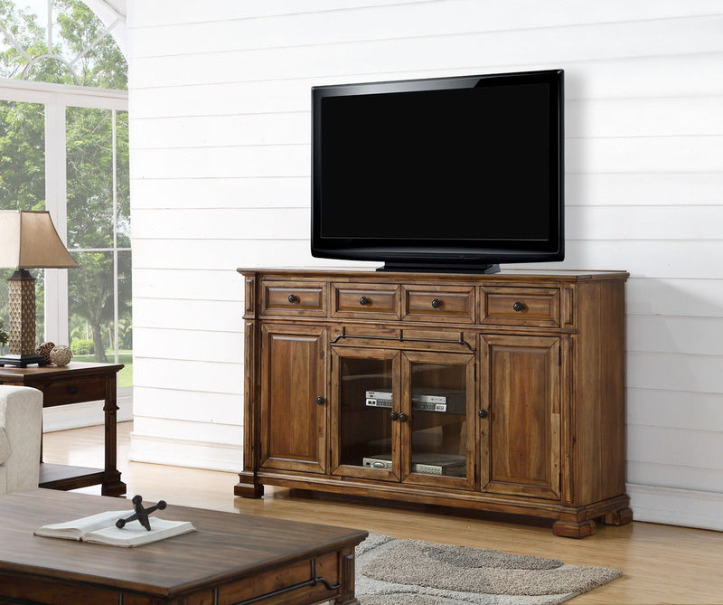 Barclay - TV Stand Console - Rustic Acacia