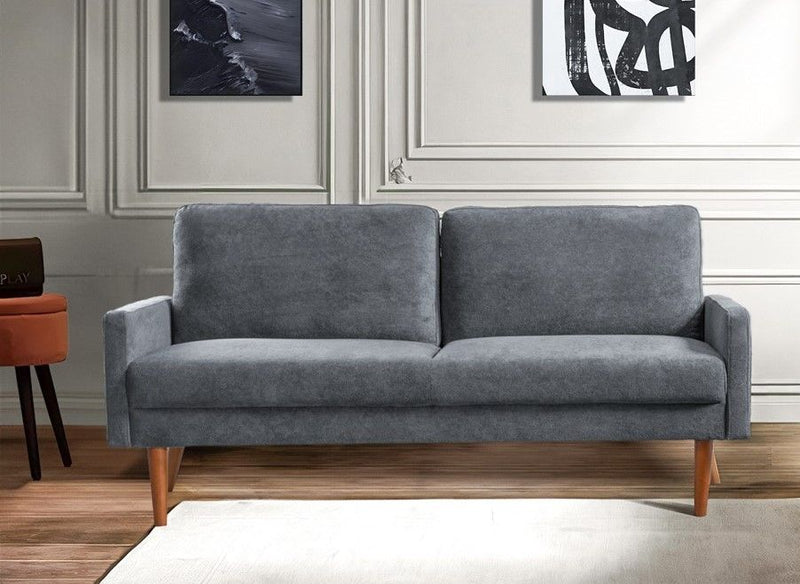 Sofa, European Style With Sleek Design, Modern & Vintage Flair, Upholstered 3 Seater Couch