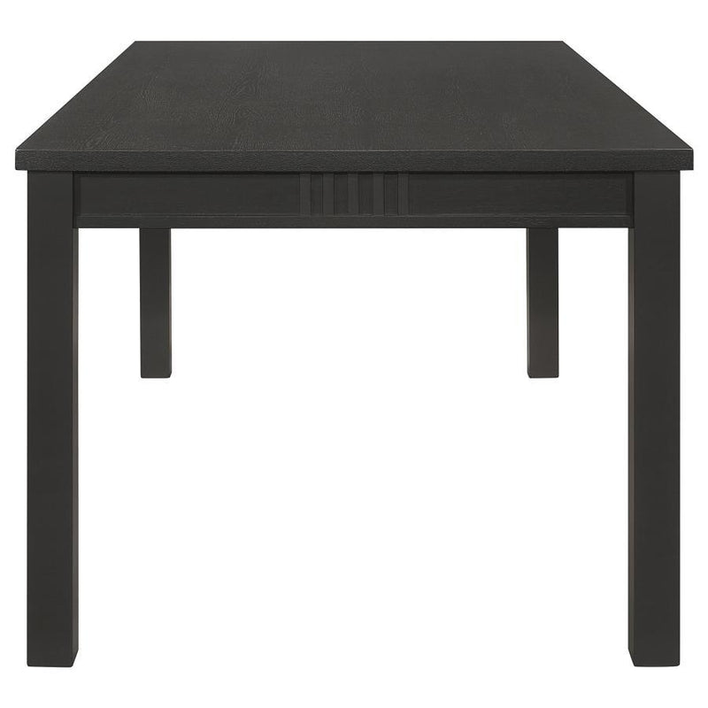 Marbrisa - Rectangular Wood Dining Table - Matte Black