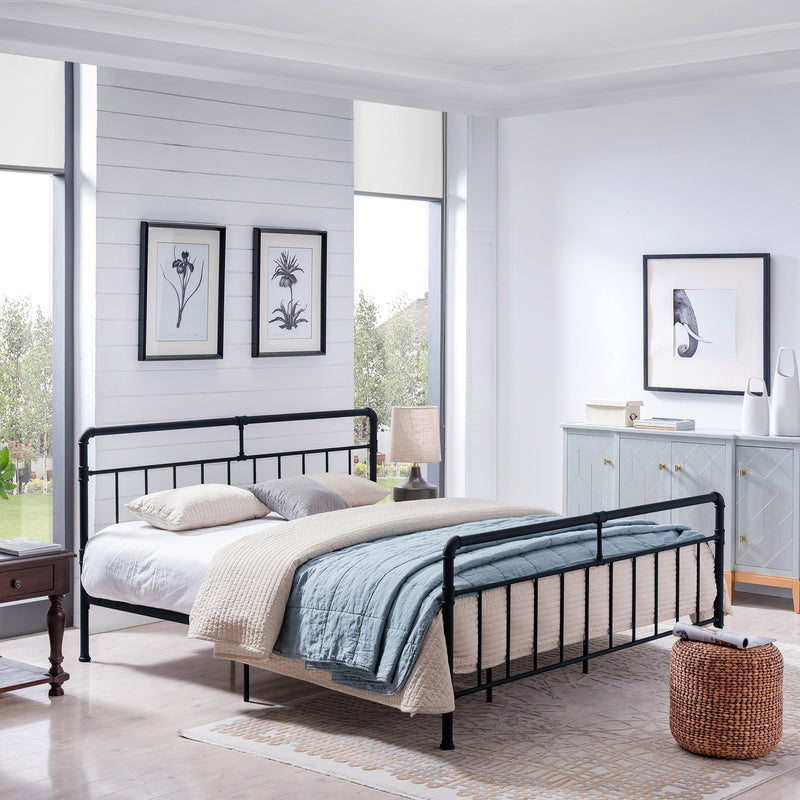 QUEEN SIZE METAL BED