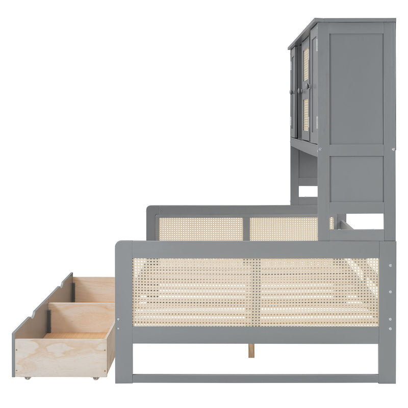 Daybed And All In One Cabinet And Shelf