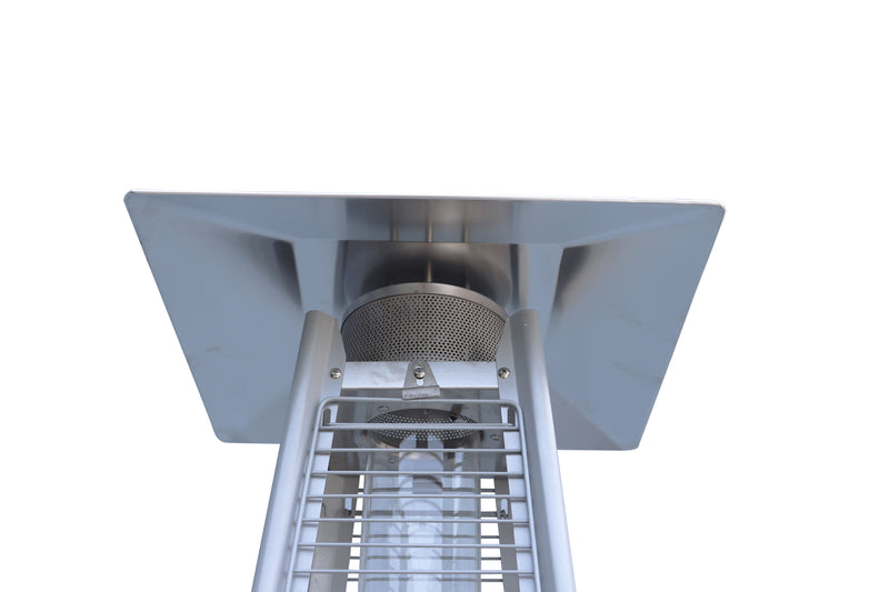 Commercial Grade Standing Propane Patio Heater - Mocha