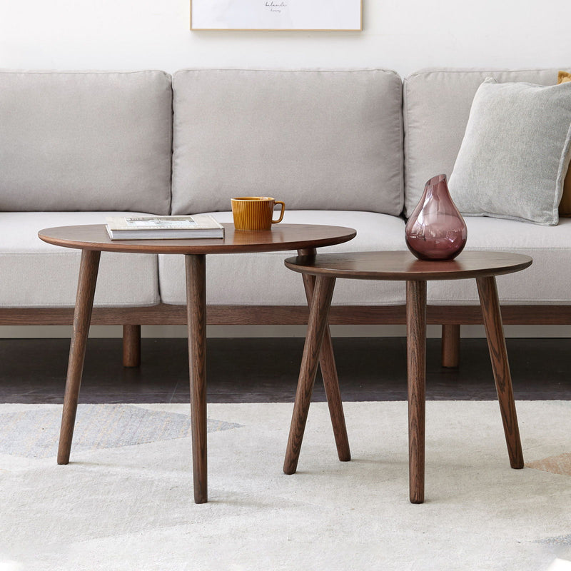 Pebble Shaped Coffee Table - Natural