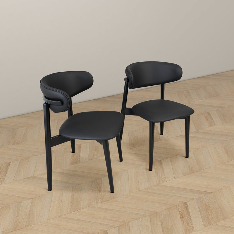 Korb - Dining Chair (Set of 2) - Black