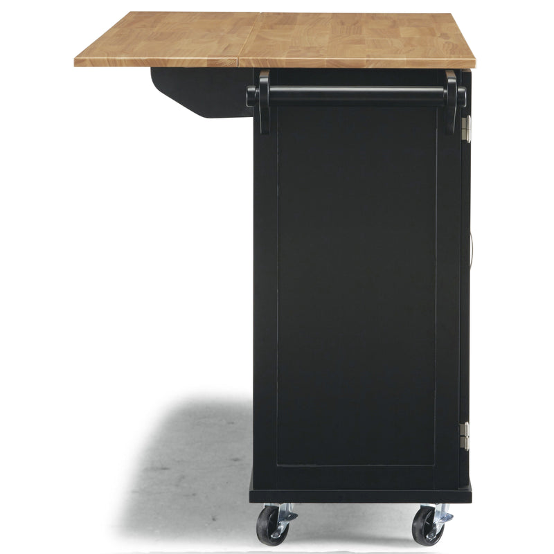 Blanche - Kitchen Cart - Solid Wood Top