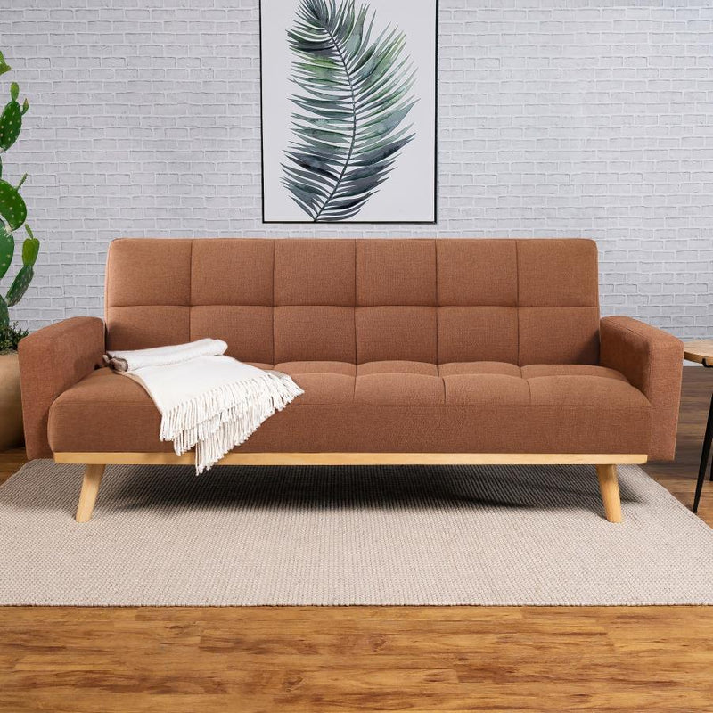 Kourtney - Upholstered Tufted Convertible Sofa Bed