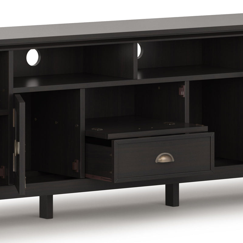 Redmond - TV Media Stand - Hickory Brown