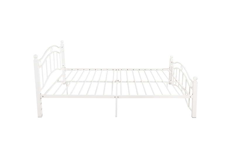 Metal Bed Frame With Headboard And Footboard