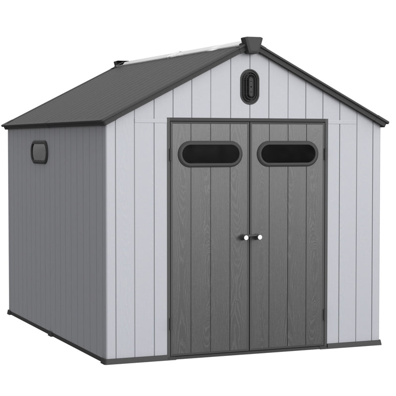 Plastic Storage Shed For Backyard Garden Big Spire Tool Storage