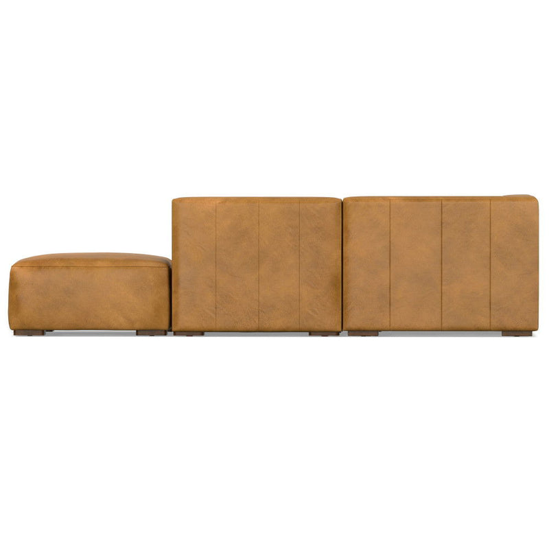 Rex - Handcrafted Sectional Sofa And Ottoman