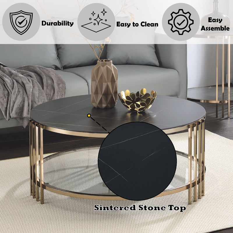 Zaidee - Coffee Table - Black