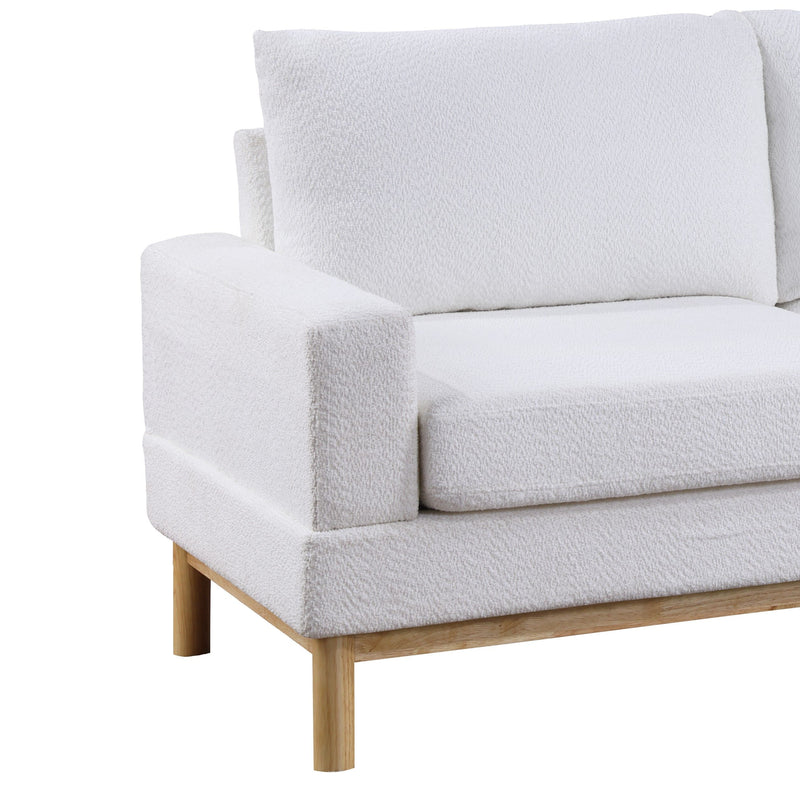 Anisa - Sherpa Sectional Sofa With Right-Facing Chaise