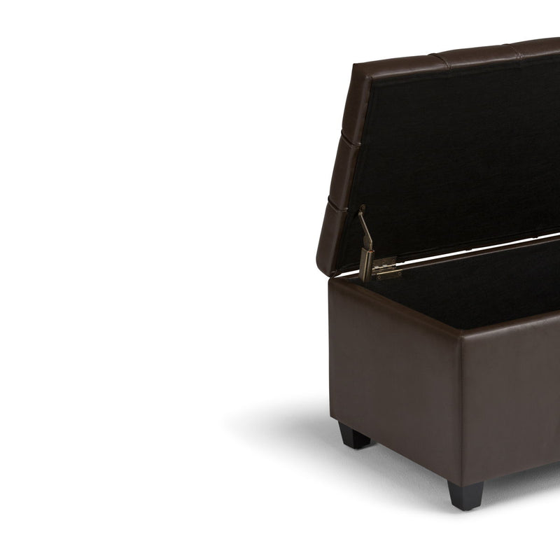 Sienna - Transitional Storage Ottoman Bench