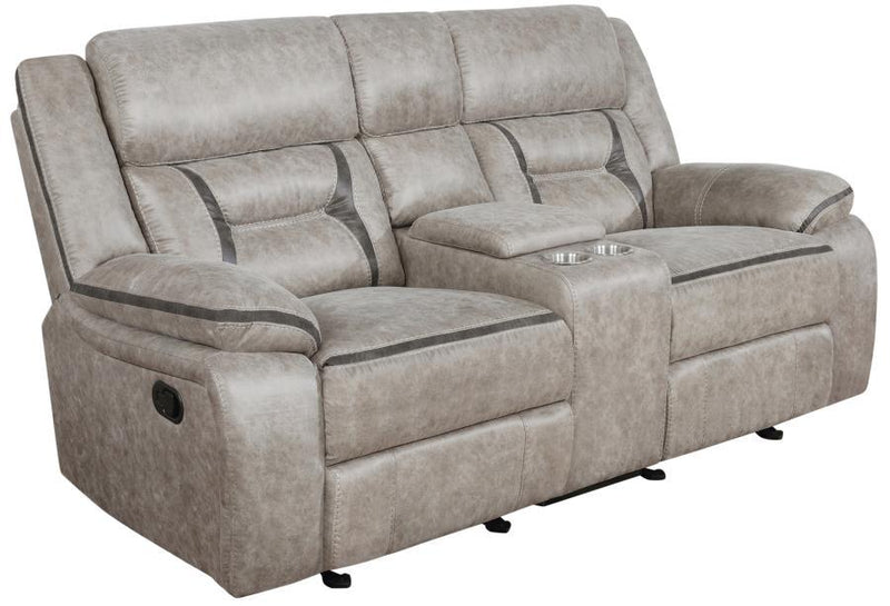 Greer - Upholstered Reclining Sofa Set