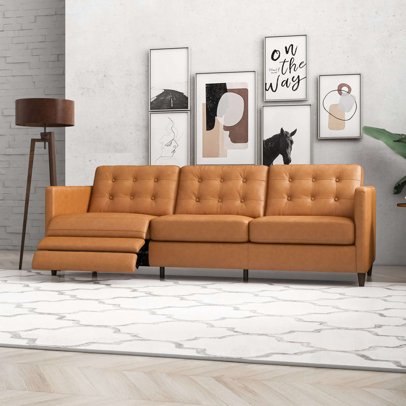 Christopher - Leather Electric Inclining Sofa