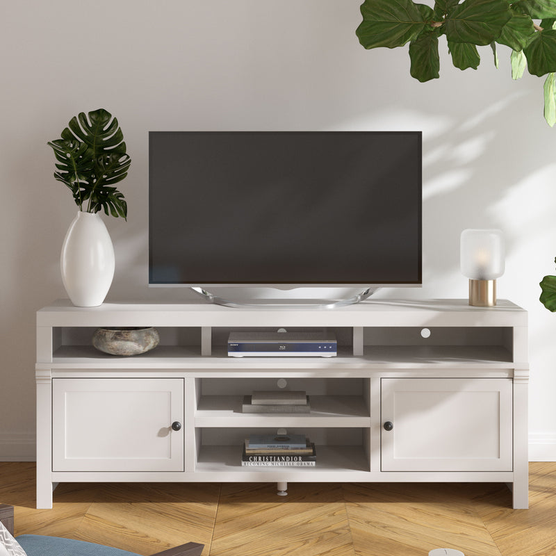 Modern - TV Stand Conosle For TVs 85" - White