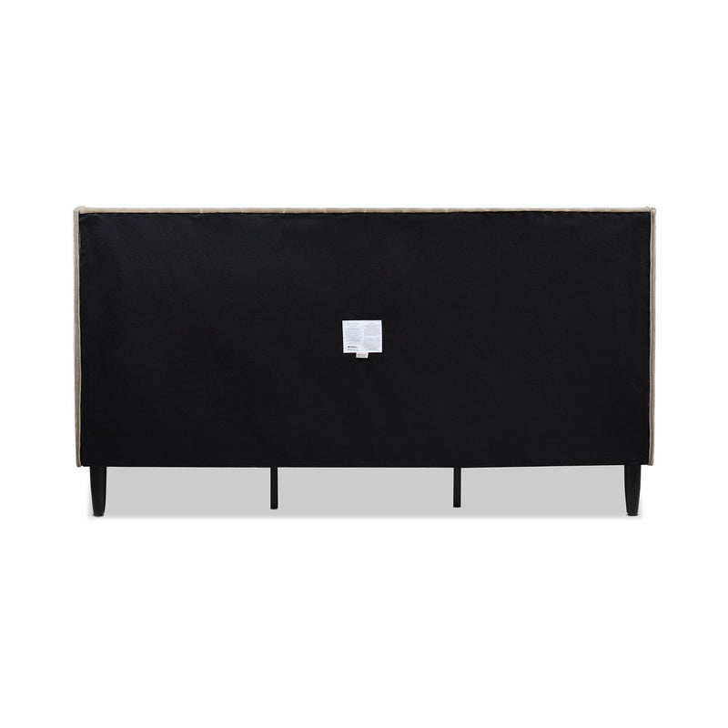 Aspen - Vertical Tufted Modern Headboard Platform Bed Set