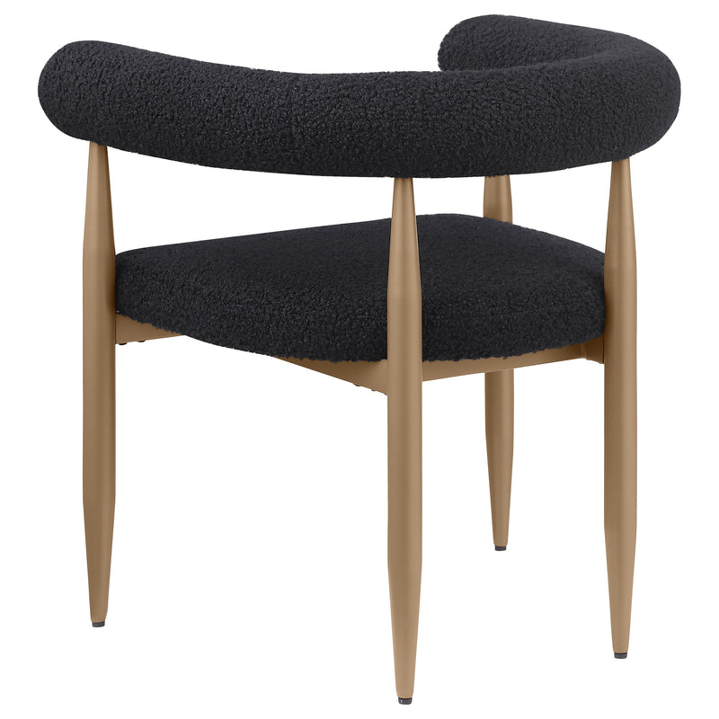 Dunmore - Upholstered Dining Side Chair (Set of 2) - Black