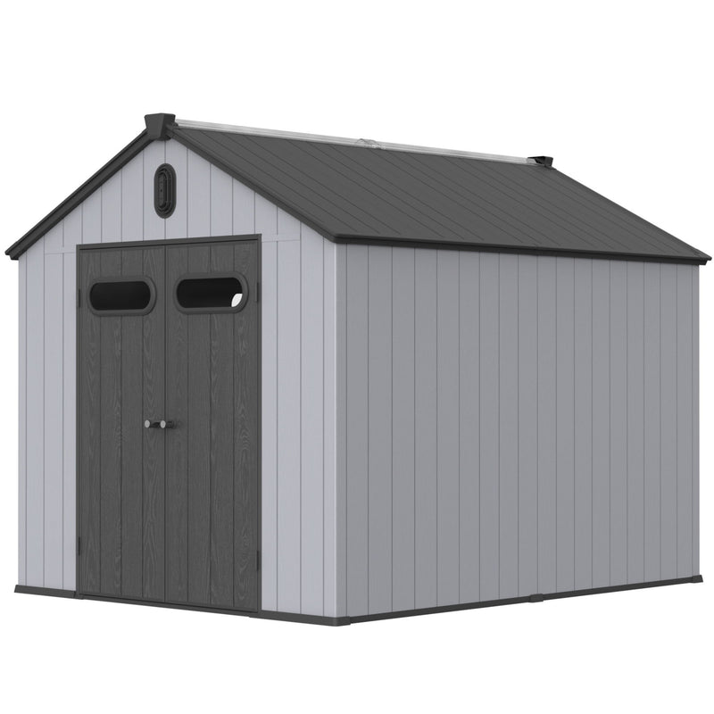 Plastic Storage Shed For Backyard Garden Big Spire Tool Storage