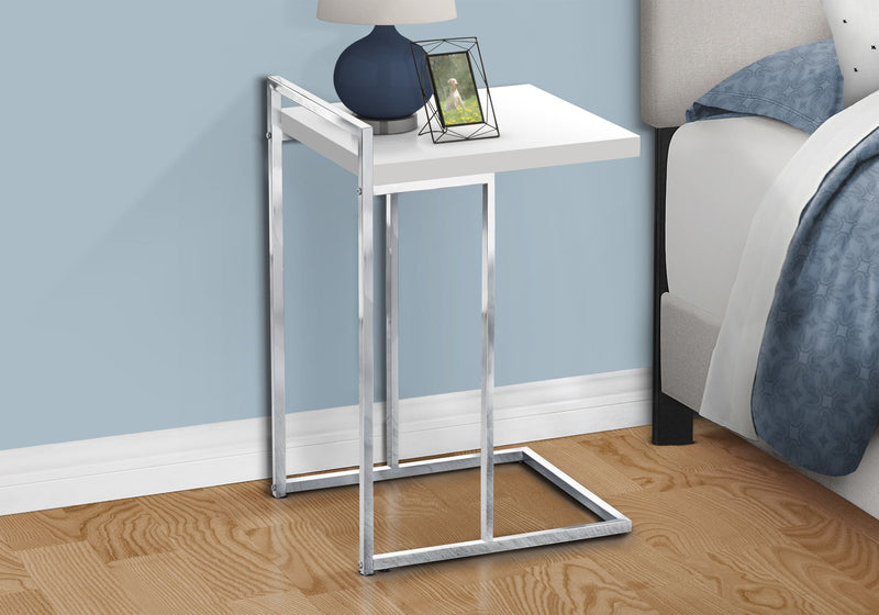 Accent Table, C - Shaped, Contemporary & Modern