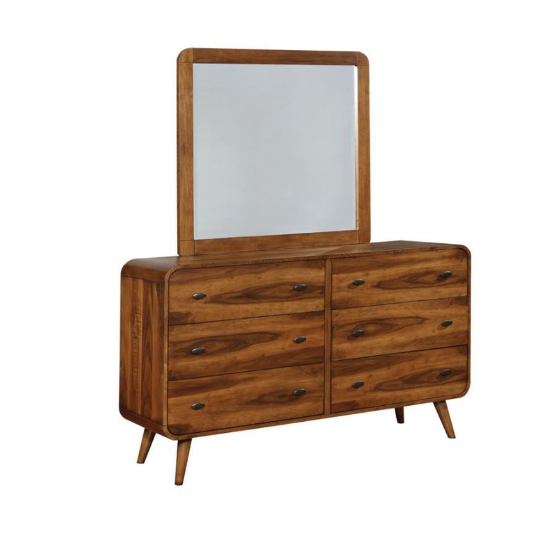 Robyn - Dresser Mirror - Dark Walnut - Atlantic Fine Furniture Inc