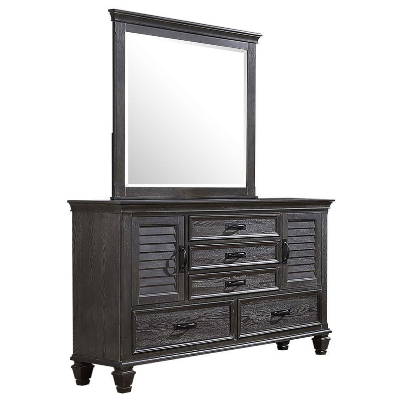 Franco - 5-Drawer Dresser With Mirror