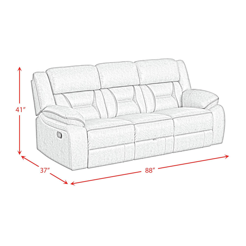 Engage - 2 Piece Living Room Set (Sofa & Loveseat) - Corral Gray