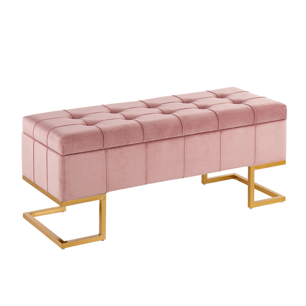 Midas - Contemporary / Glam Storage Bench