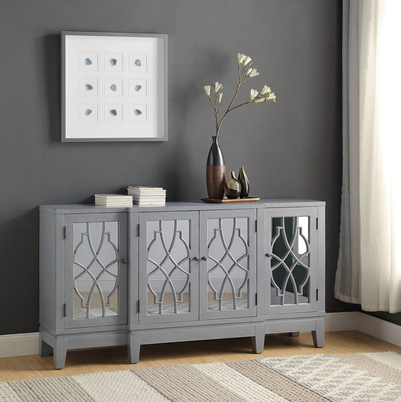 Magdi - Console Cabinet - Antique Gray