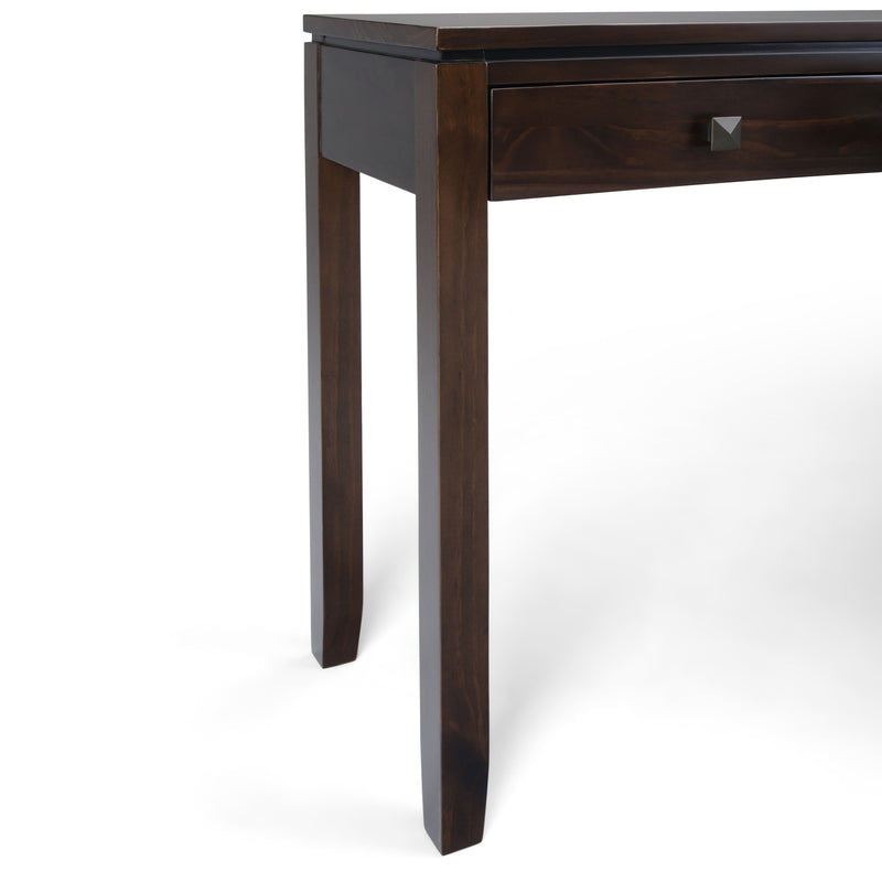 Cosmopolitan - Wide Console Sofa Table - Mahogany Brown