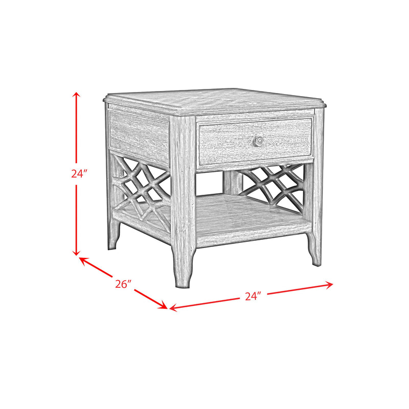 Phillipe - End Table - Cherry