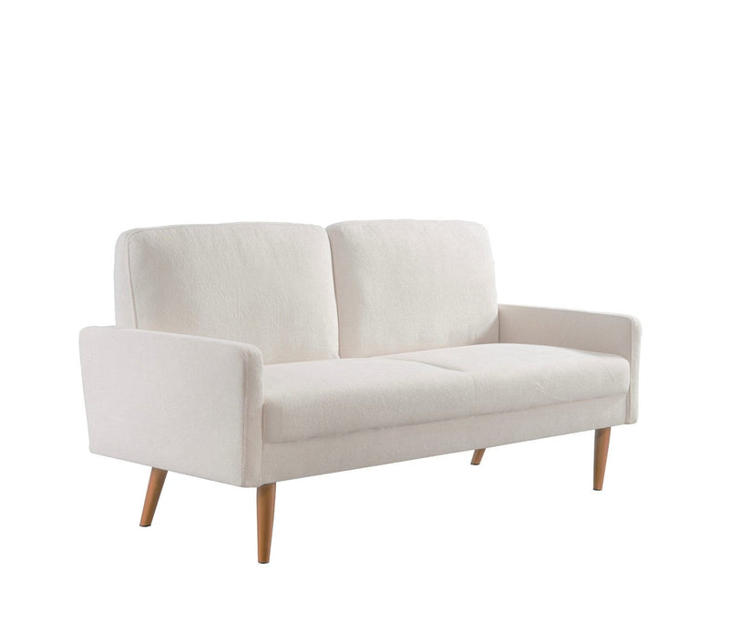 Sofa, European Style With Sleek Design, Modern & Vintage Flair, Upholstered 3 Seater Couch