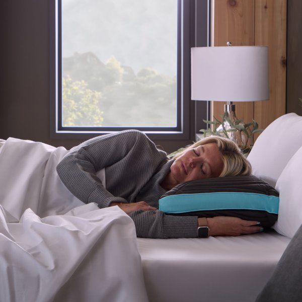 Ice Cloud + Omniphase - Mid Loft Pillow - King, High Loft