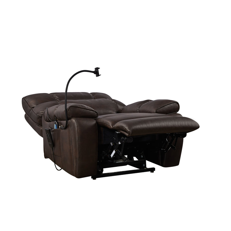 Recliner Chair With Phone Holder, Electric Power Lift Recliner Chair With 2 Motors Massage And Heat For Elderly, 3 Positions, 2 Side Pockets, Cup Holders