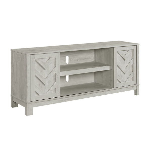 Eleanor - 70" TV Stand With Sliding Door - White