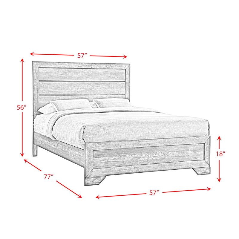 Nathan - Panel Bed