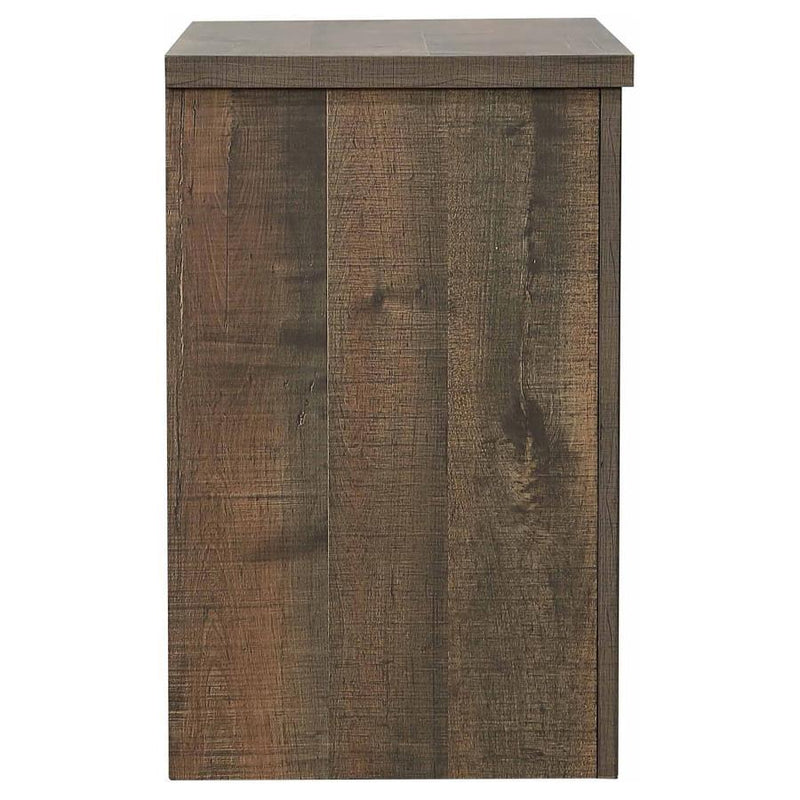 Frederick - 2-Drawer Nightstand - Weathered Oak