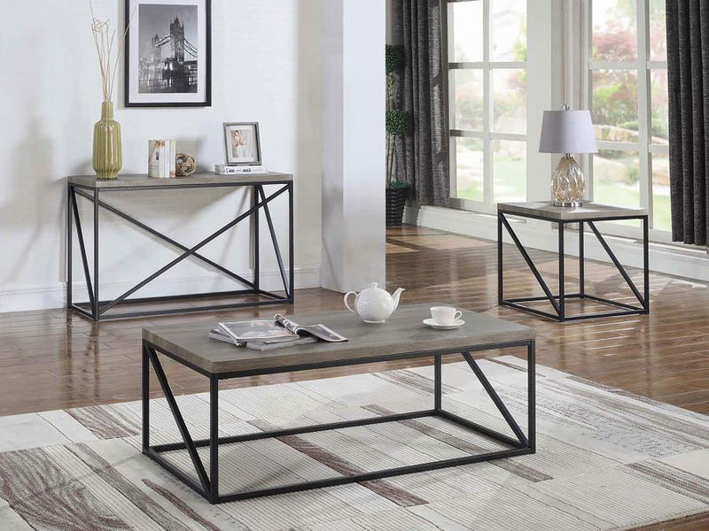 Birdie - Rectangular Entryway Console Table - Sonoma Gray