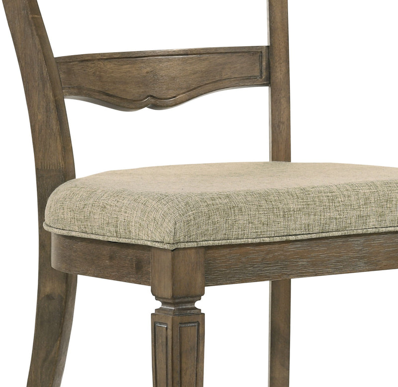 Parfield - Weathered Side Chair (Set of 2) - Light Brown / Oak