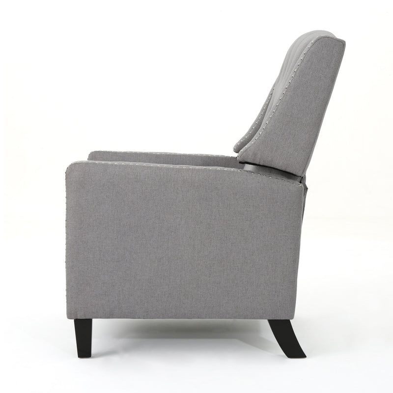 Classic Fabric Push Back Chair