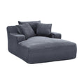 Cloudline - Oversized Chaise Lounge, Modern Comfy Couch With Full Foam Cushioning, Cozy Sleeper Sofabed