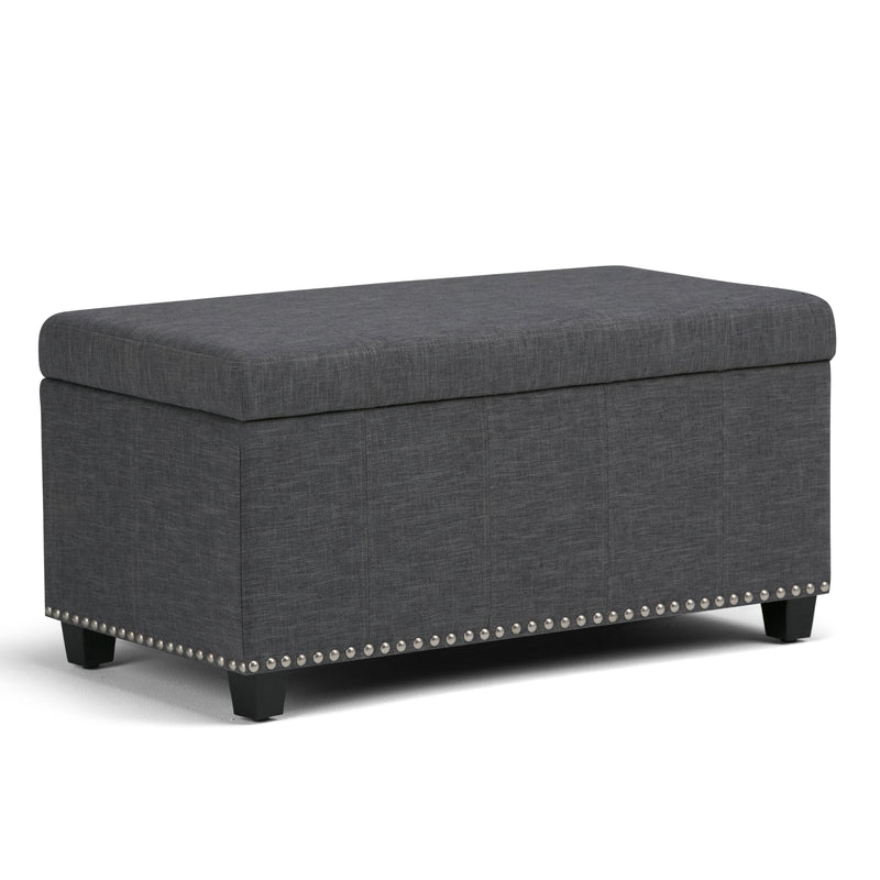 Amelia - Transitional Storage Ottoman Bench